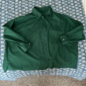 Steven Alan Green Button Down Shirt